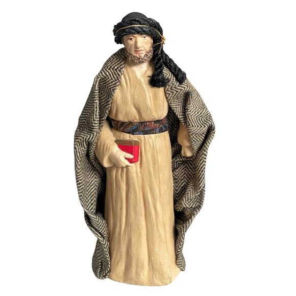Hestia Nativity Balthasar Wise Man Figure Vintage 1993 Companion Wiseman - Picture 1 of 16